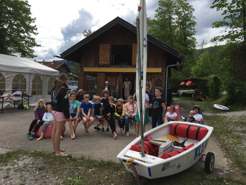 Opti-Gruppe am Walchensee